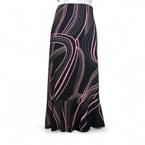 Y2K Black and Pink Office Siren 2000s sz XL Skirt Fairy Core